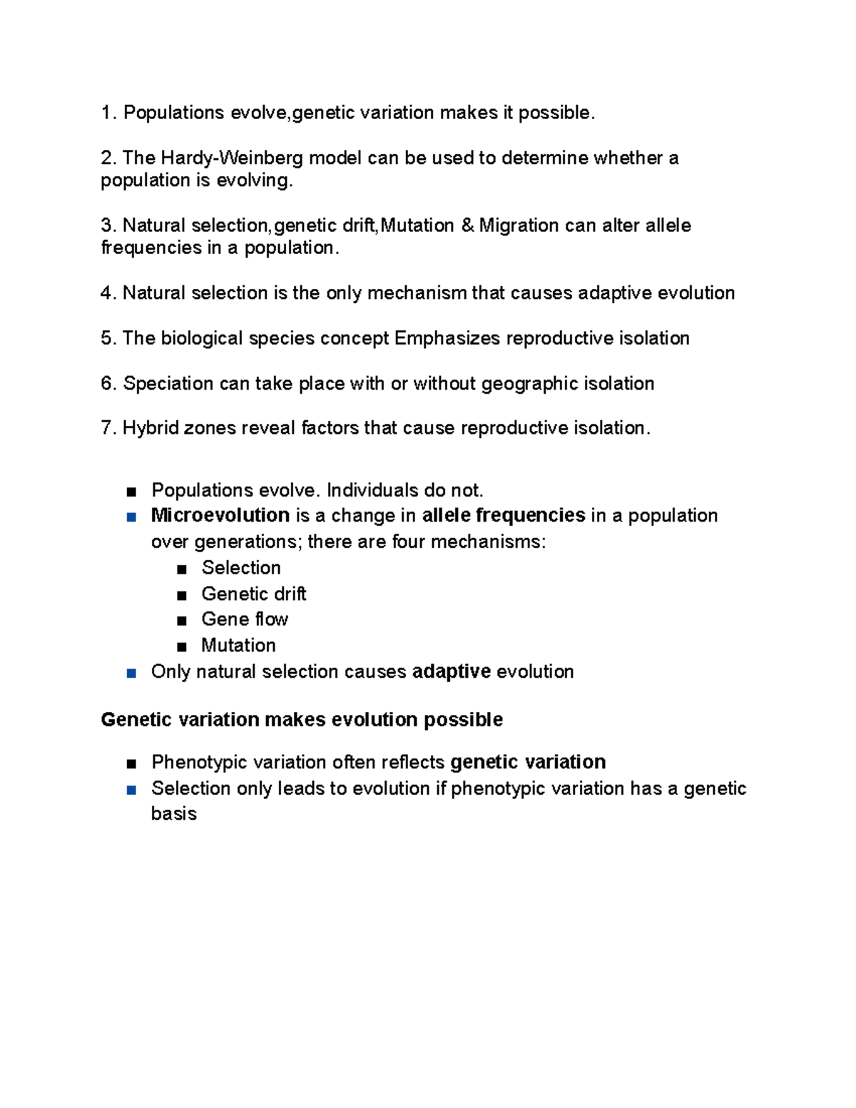 Bio Unit 4 - Unit Four- Ecology Notes From Dr. Rosarios Bio 110 Lecture ...