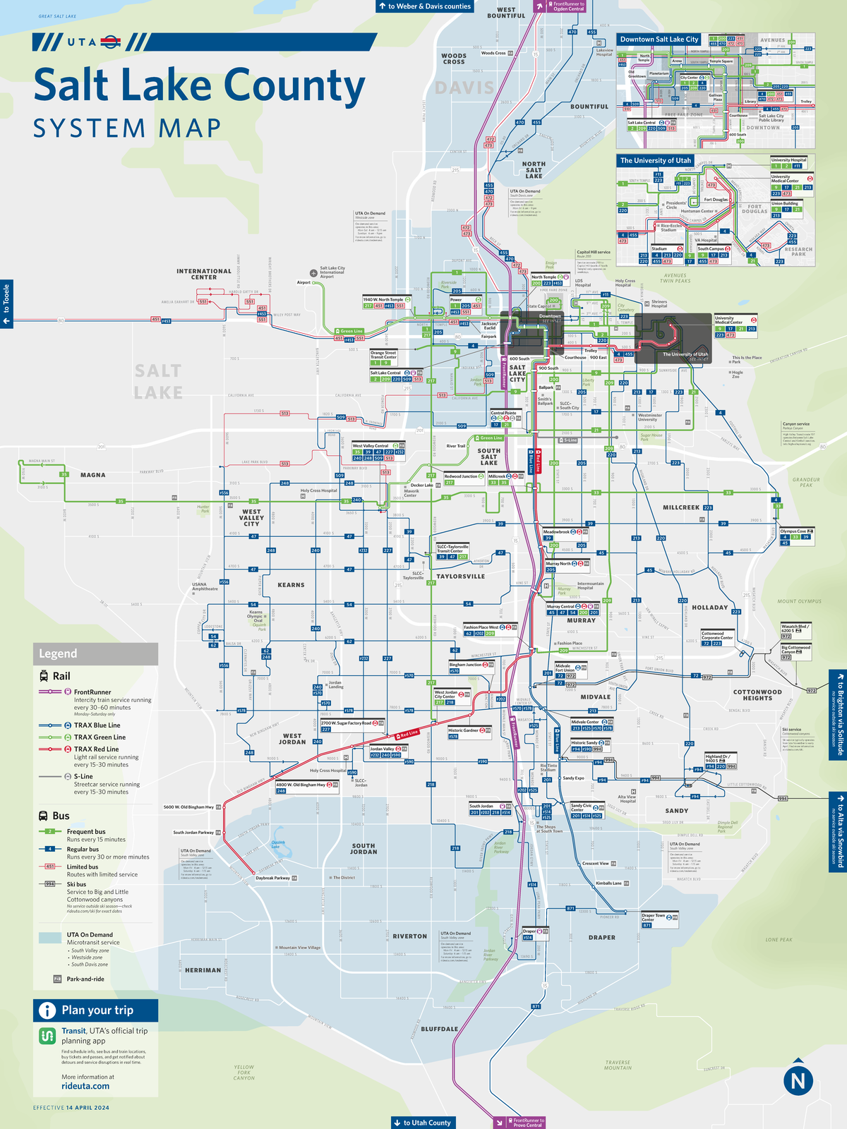 SLCounty System Map June 2024x - Downtown S E E I N S E T The ...
