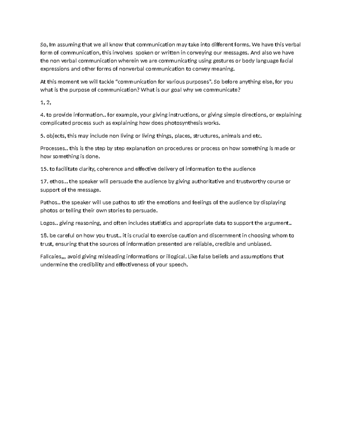 Chapter 6 - So, Im assuming that we all know that communication may ...