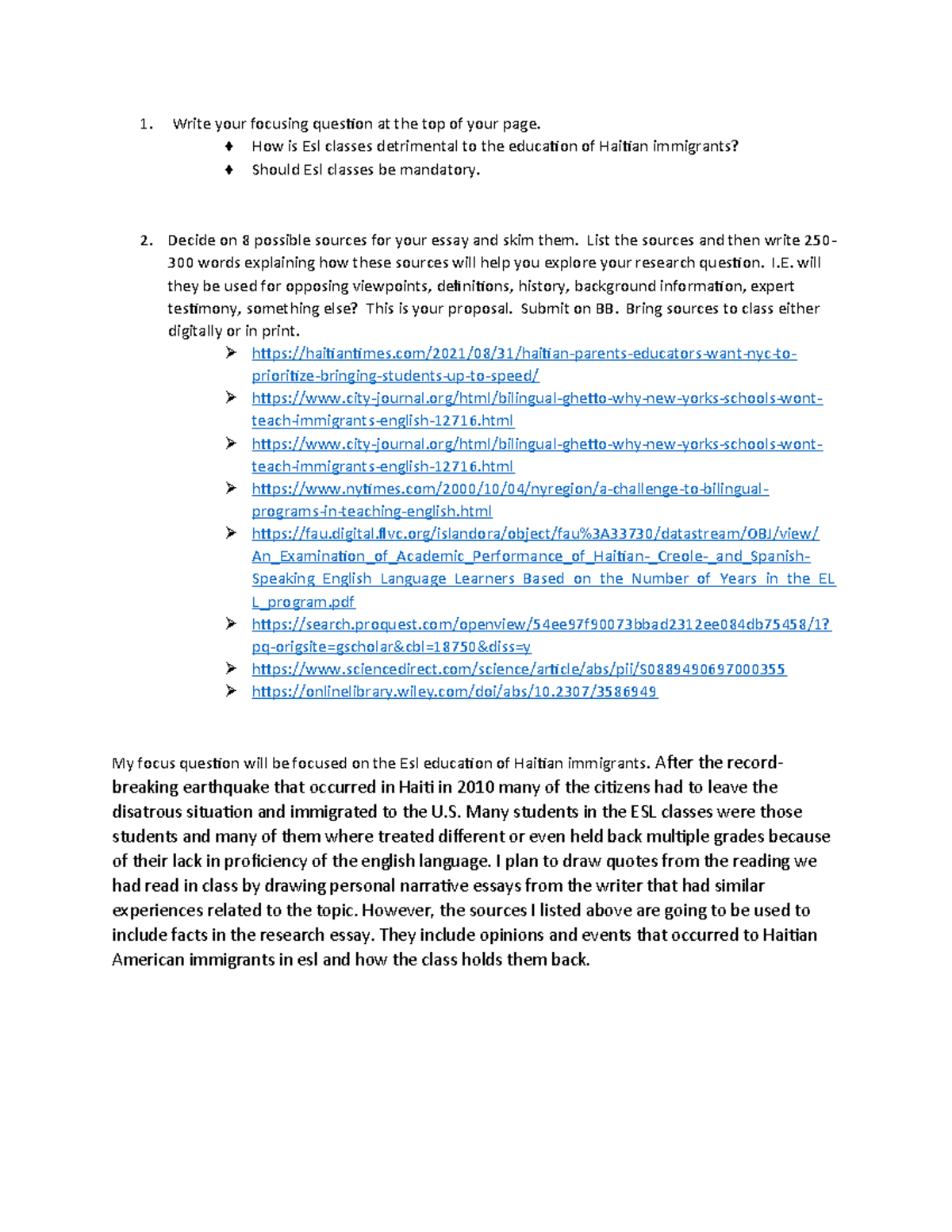 Document 1 - Summary Of "what Should Colleges Teach" - Write Your ...