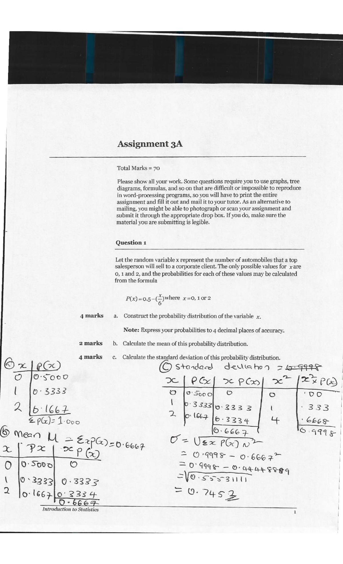 assignment 3 math 215