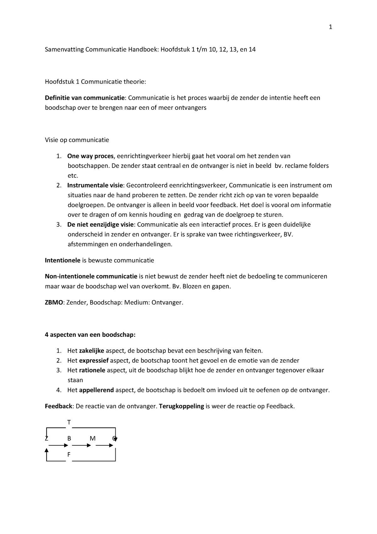 Samenvatting Corporate Communicatie 1: Michels - Samenvatting ...