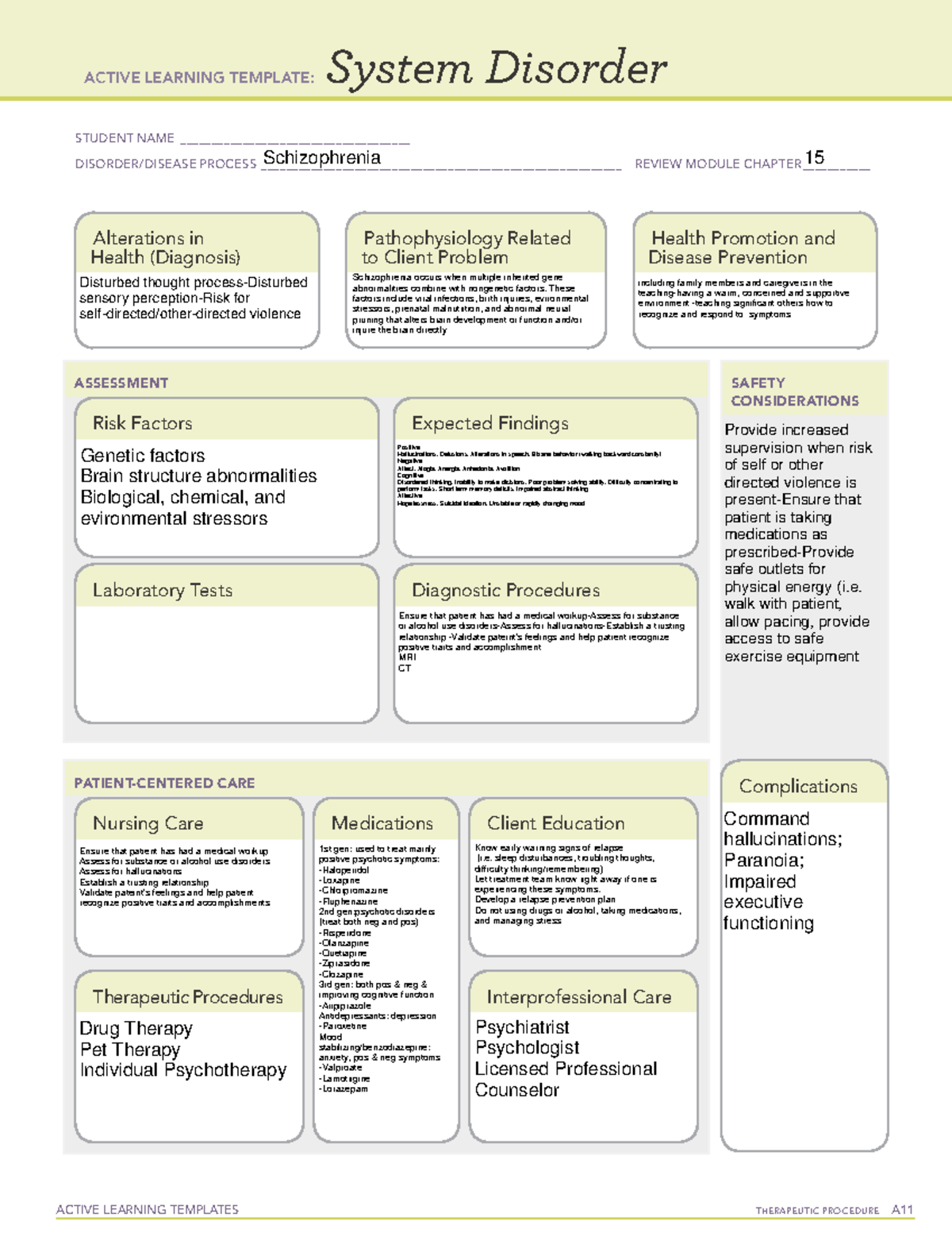 schizophrenia-ati-disorder-sheet-active-learning-templates