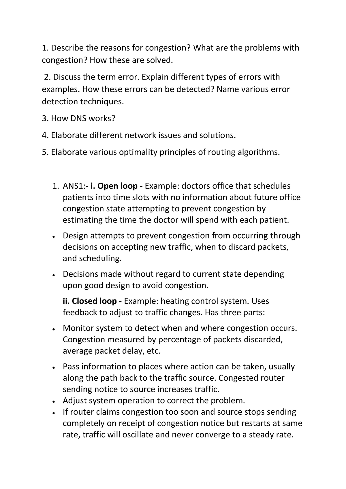 cn3-lecture-notes-12-describe-the-reasons-for-congestion-what-are