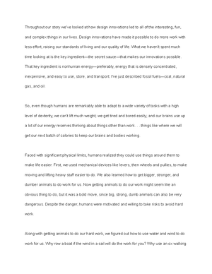 ITDS 1114 Chapter 1 Notes - ITDS 1114: Design Appreciation Chapter 1 ...