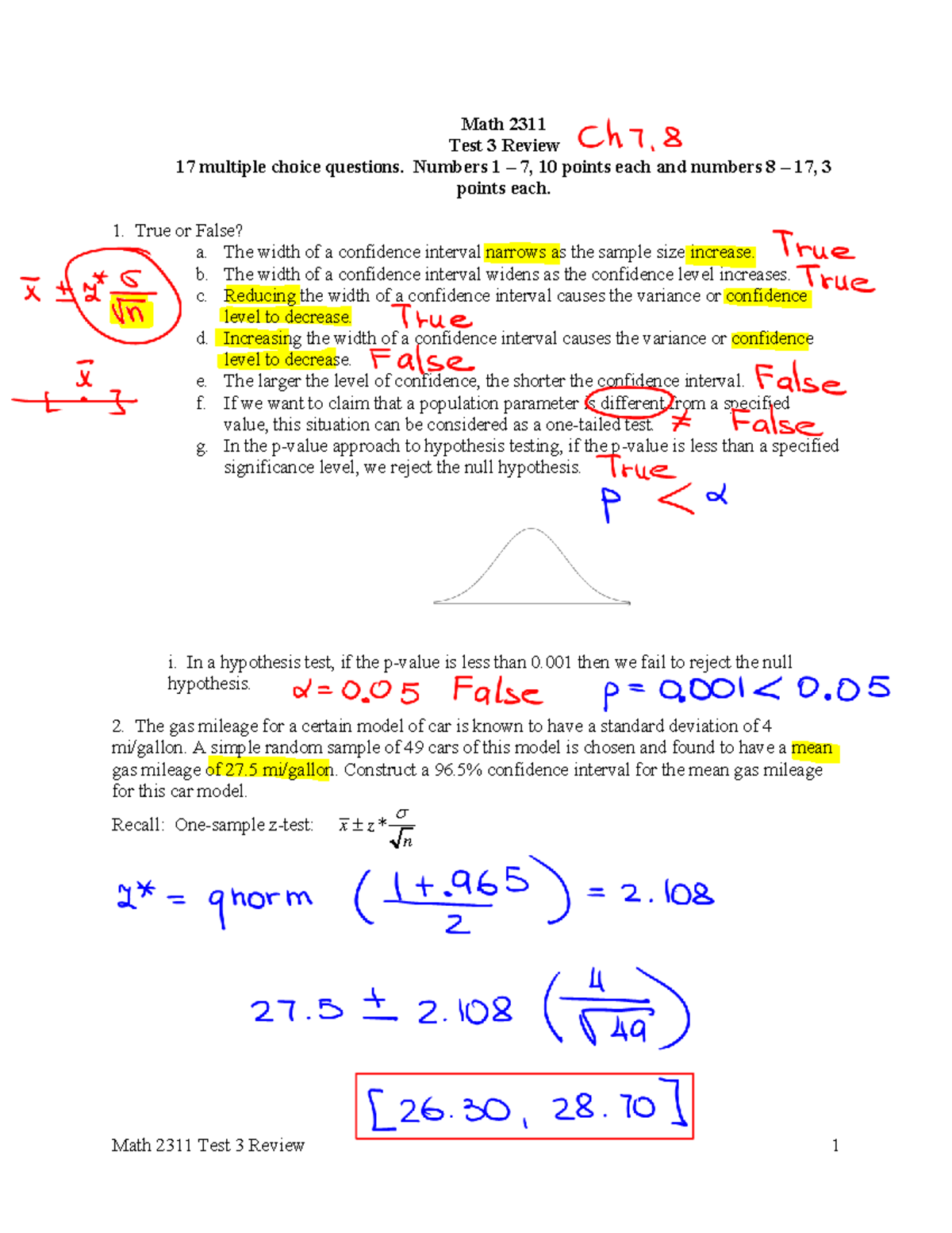 32113-review-math-2311-test-3-review-17-multiple-choice-questions