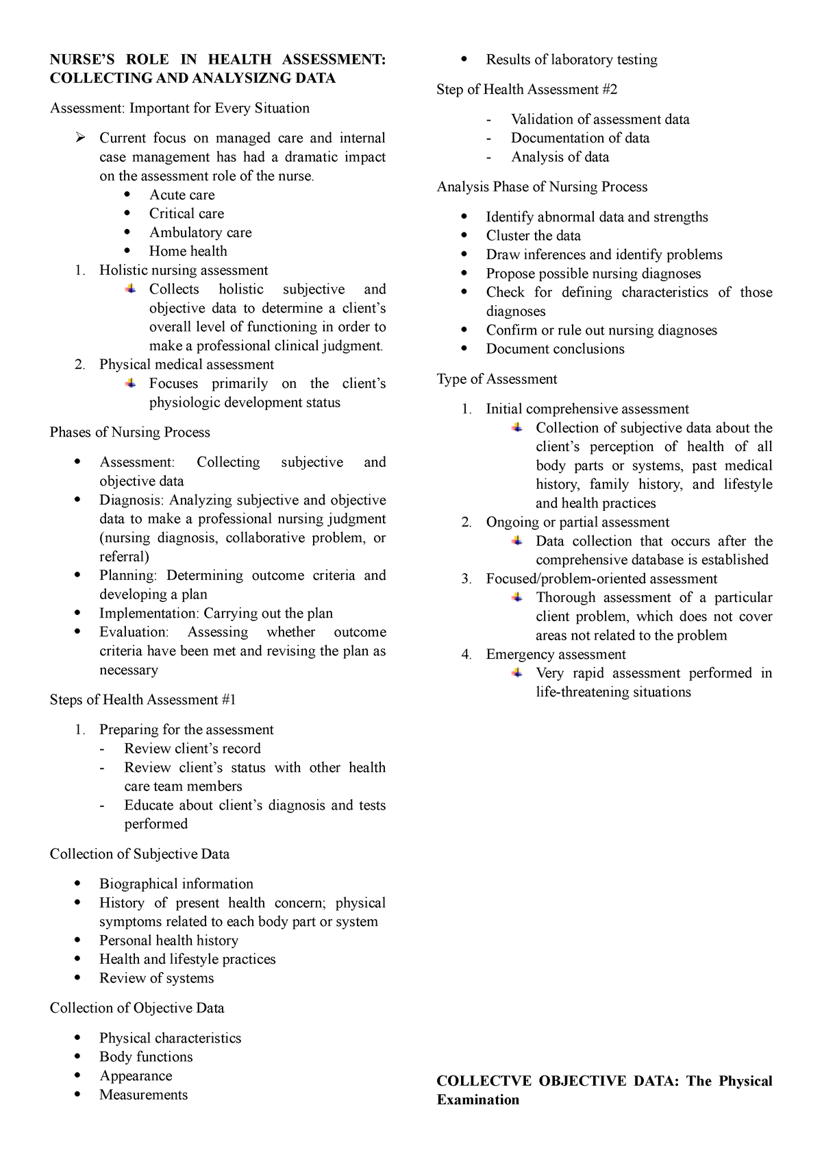 nurse-nurse-s-role-in-health-assessment-collecting-and-analysizng