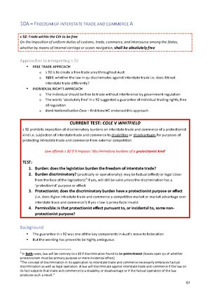 Cole V Whitfield Summary Llb203 Constitutional Law Qut Studocu