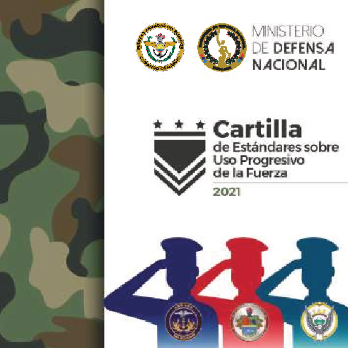 Cartilla Estandares Uso Progresivo de la fuerza - ARMADAS DEL DE ...