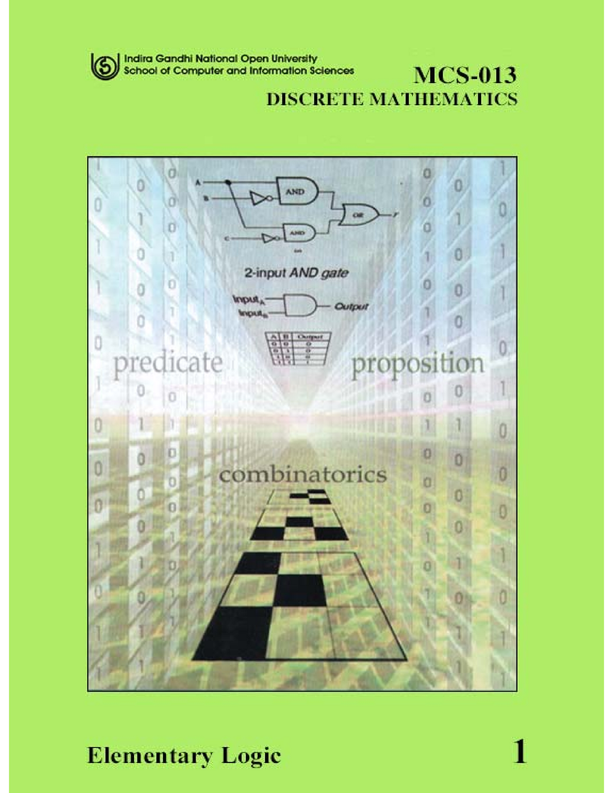 MCS-013 Block-1 - IGNOU Study Material For MCS-013 Discrete Mathematics ...