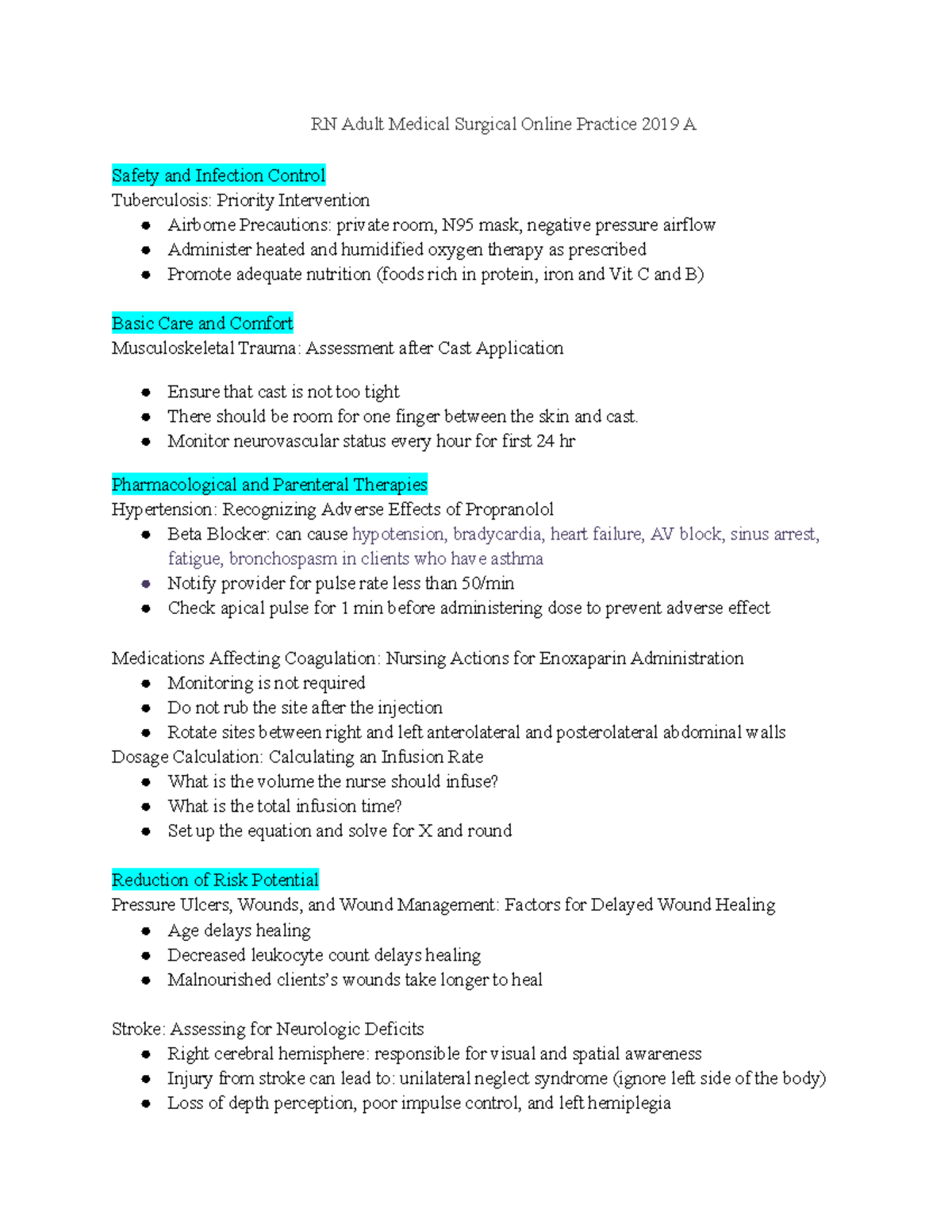 Rn Medical Surgical Online Practice 2019 A - nmxfwuj