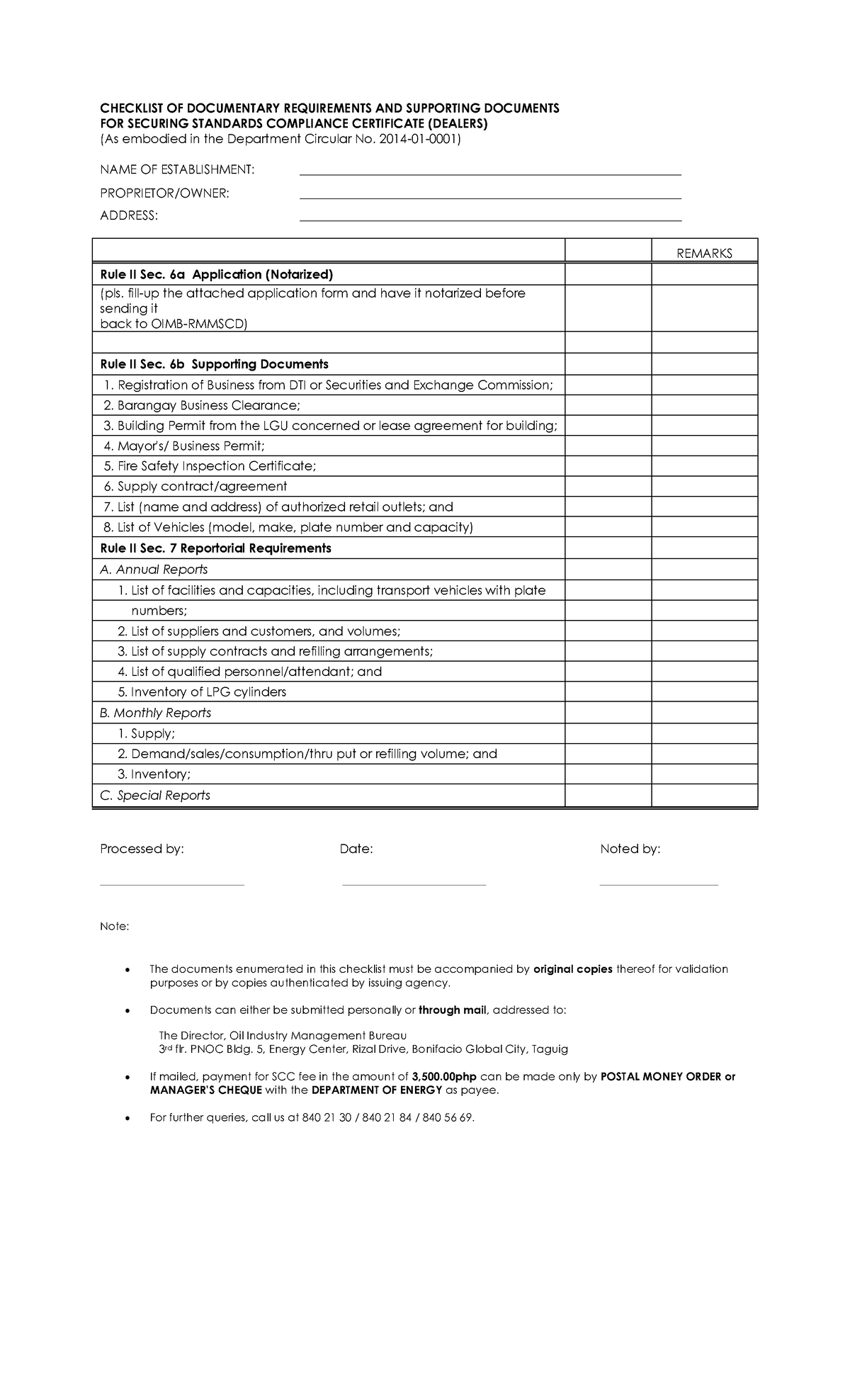 01 - lecture - CHECKLIST OF DOCUMENTARY REQUIREMENTS AND SUPPORTING ...