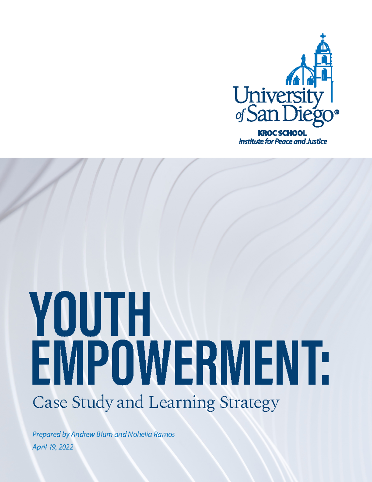 Youth Empowerment Case Study And Learning Strategy - YOUTH EMPOWERMENT ...