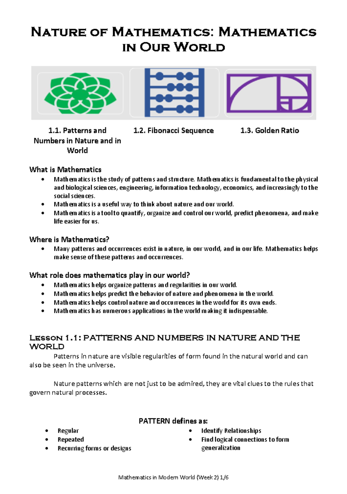 Mathematics in engineering nature of mathematics mathematics in our