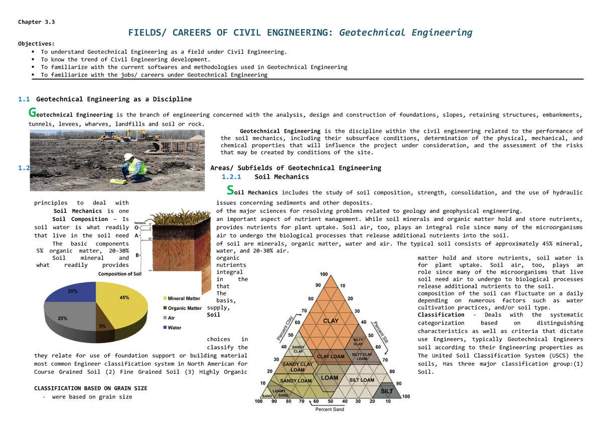 CEO Topic 5 - History of Civil Engineering Summary Lecture Notes ...