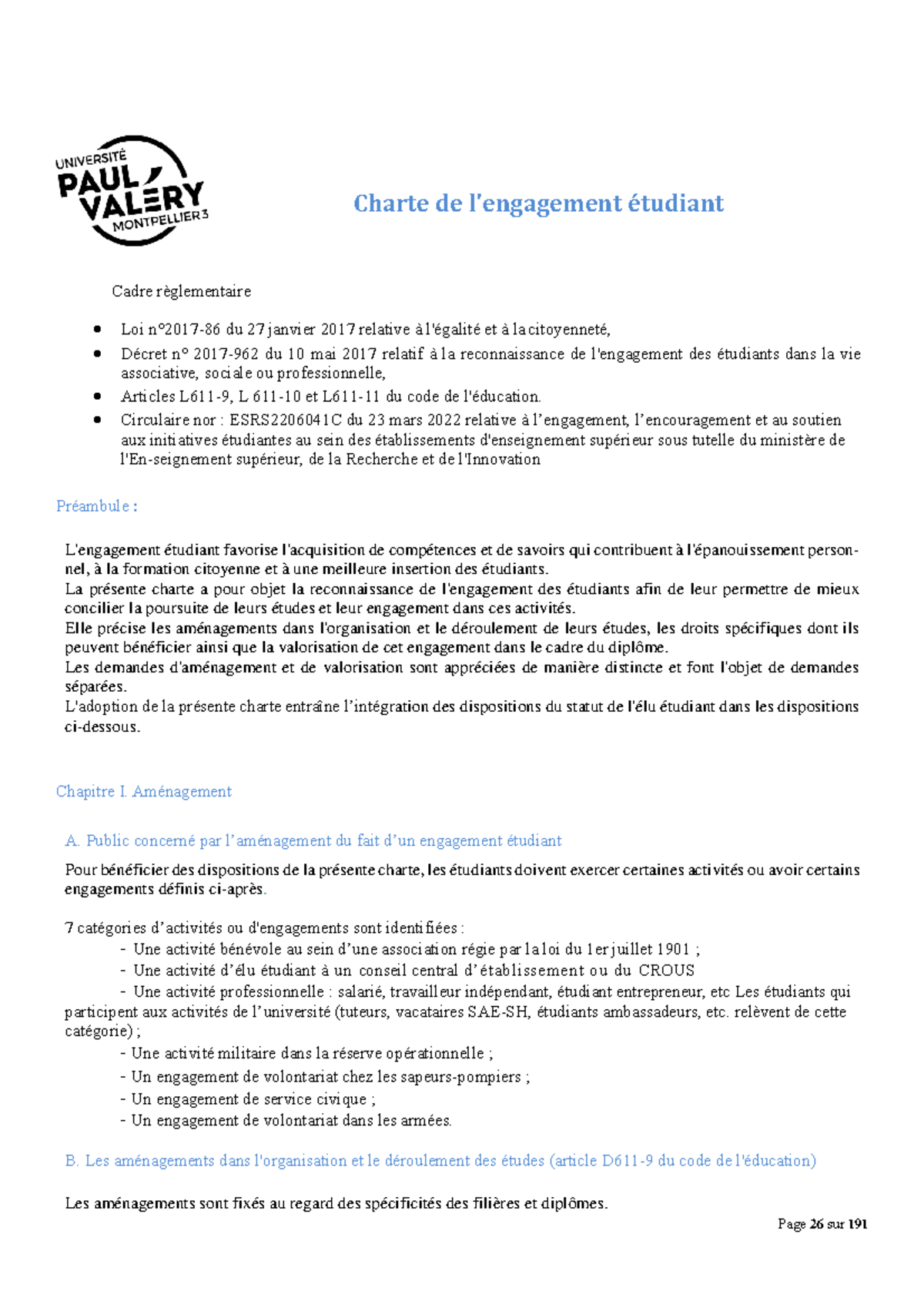 Charte de lengagement etudiant 2022-2023 post cevu - Page 26 sur 191 ...