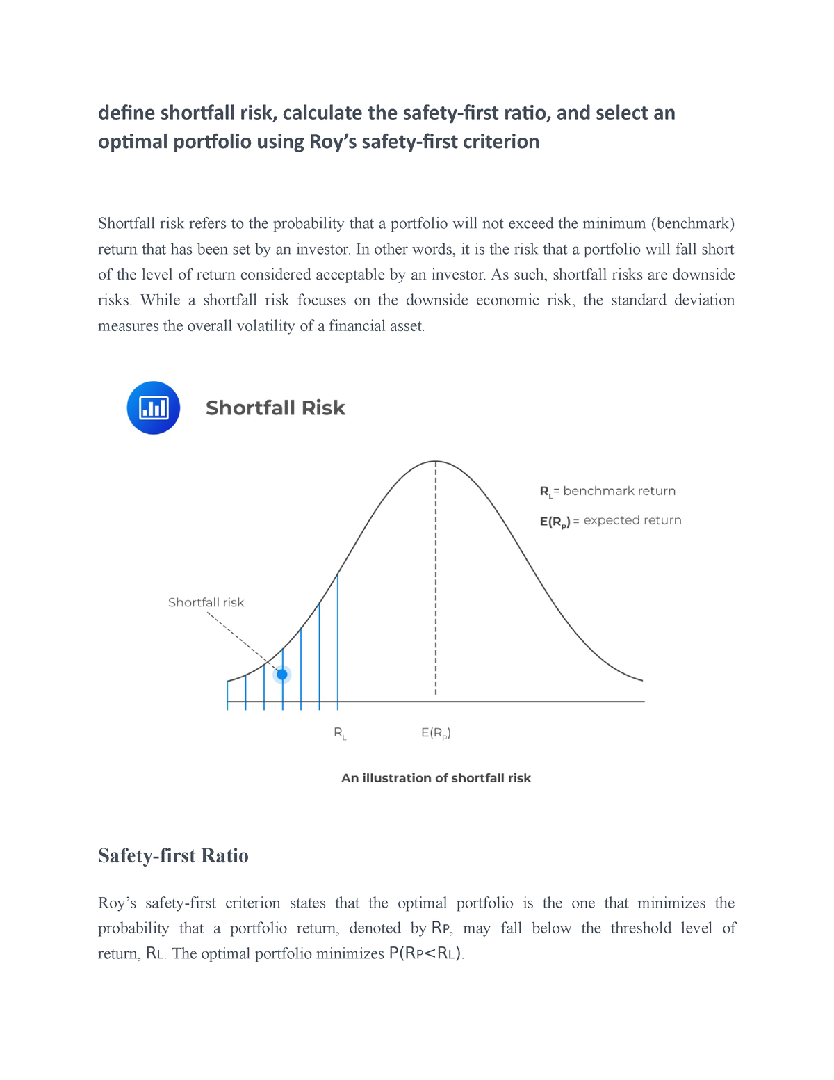 common-probabilty-distribution-3-define-shortfall-risk-calculate-the