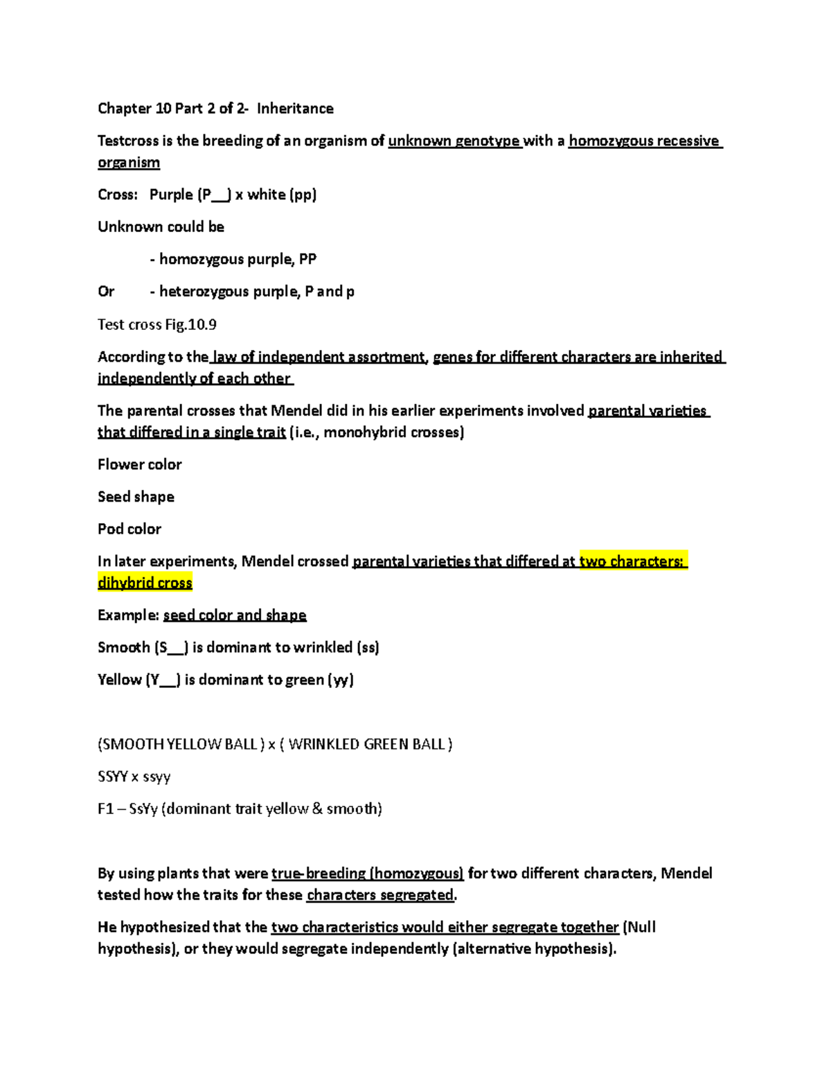 Chapter 10 Part 2 of 2 - Lecture notes 10 - Chapter 10 Part 2 of 2 ...