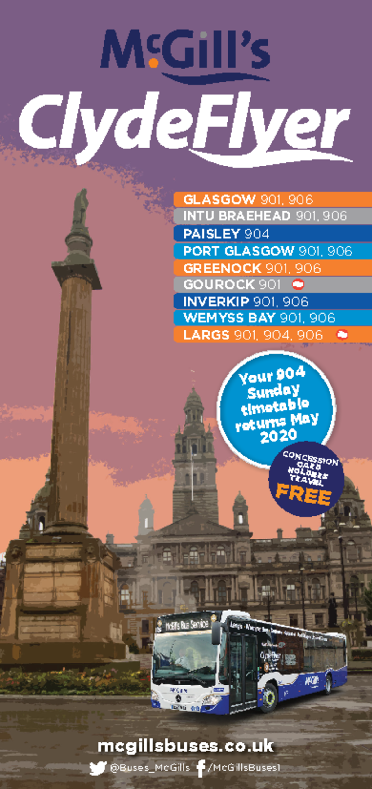 Clyde Flyer(901904906) Autumn 2019 - Your 904 Sunday timetable returns ...