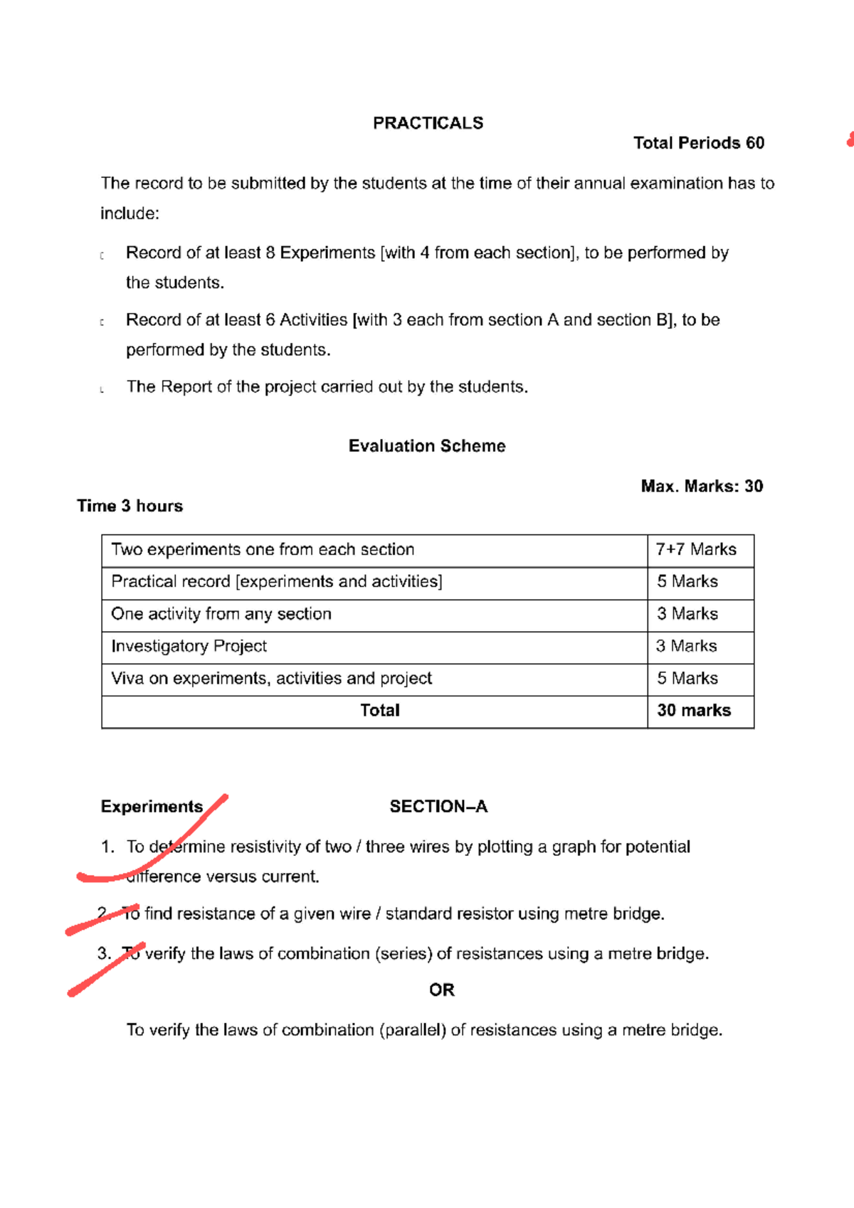 Cbse practical - Notes - PRACTICALS Total Periods 60 The record to be ...