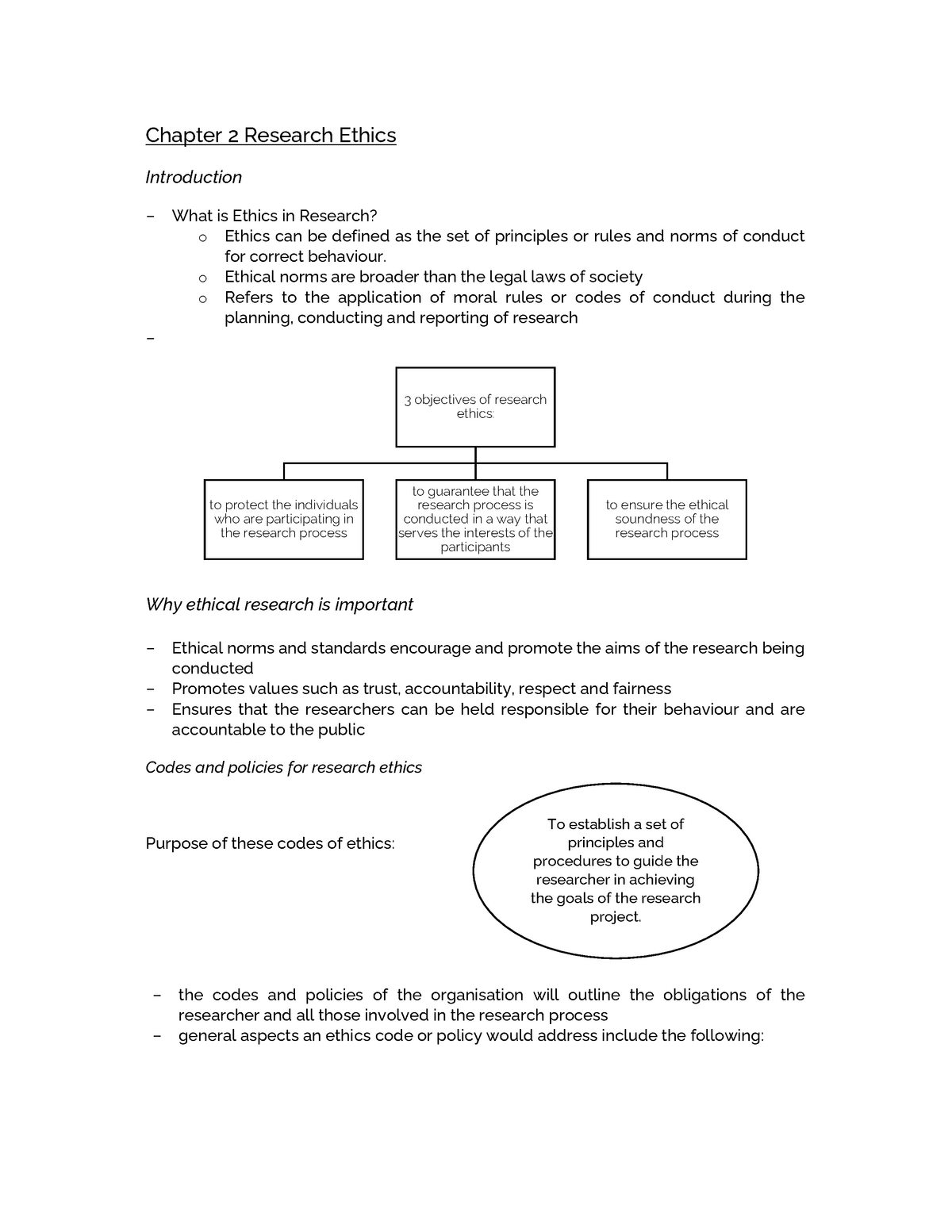 ch-2-research-ethics-summary-chapter-2-research-ethics-introduction