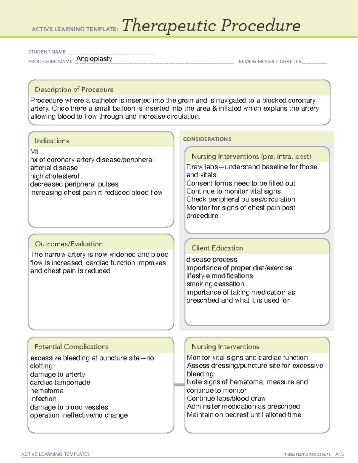 Therapeutic Procedure - ACTIVE LEARNING TEMPLATES THERAPEUTIC PROCEDURE ...