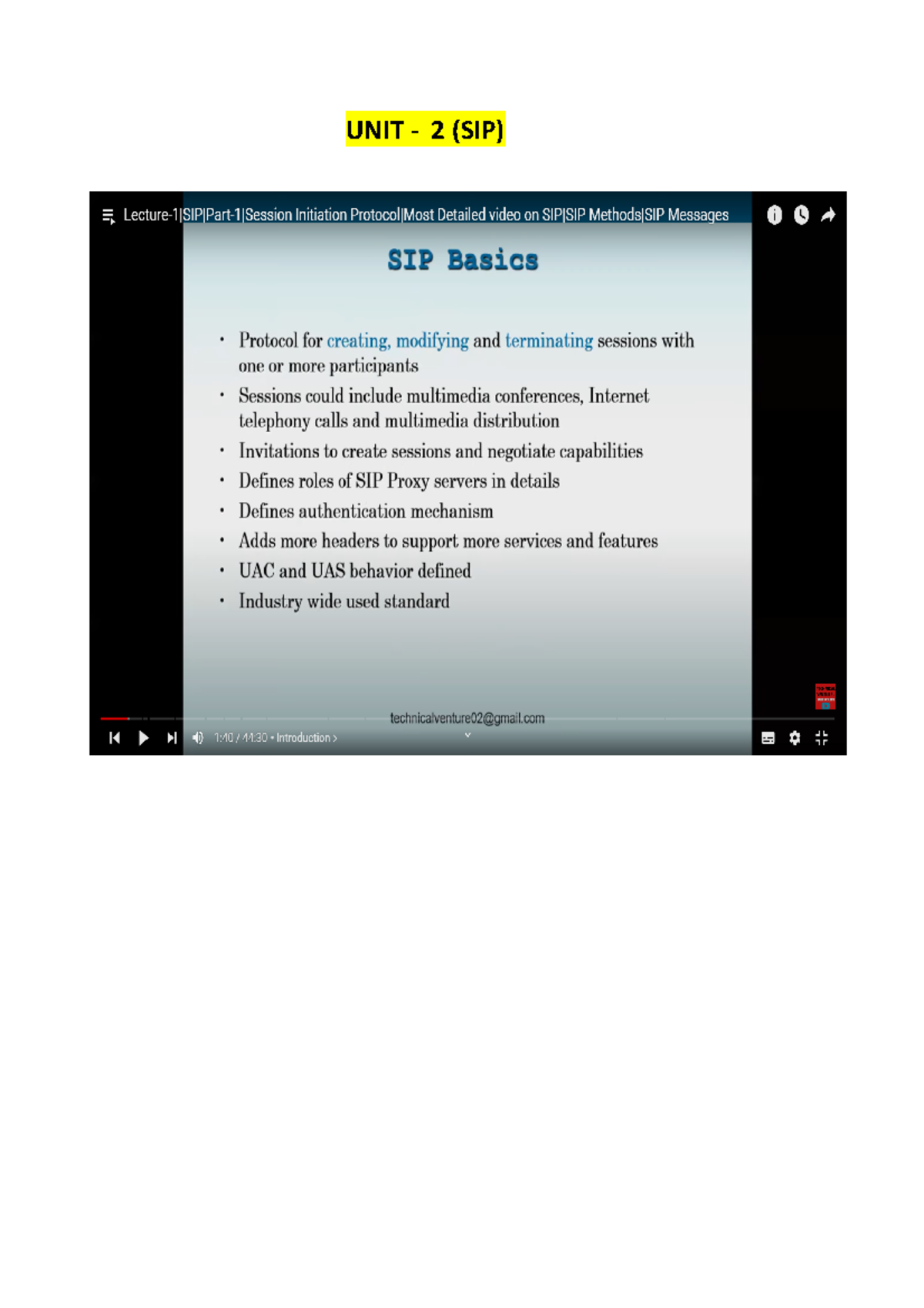 TST UNIT 2 Notrs Digital Signal Processing UNIT 2 (SIP) Studocu
