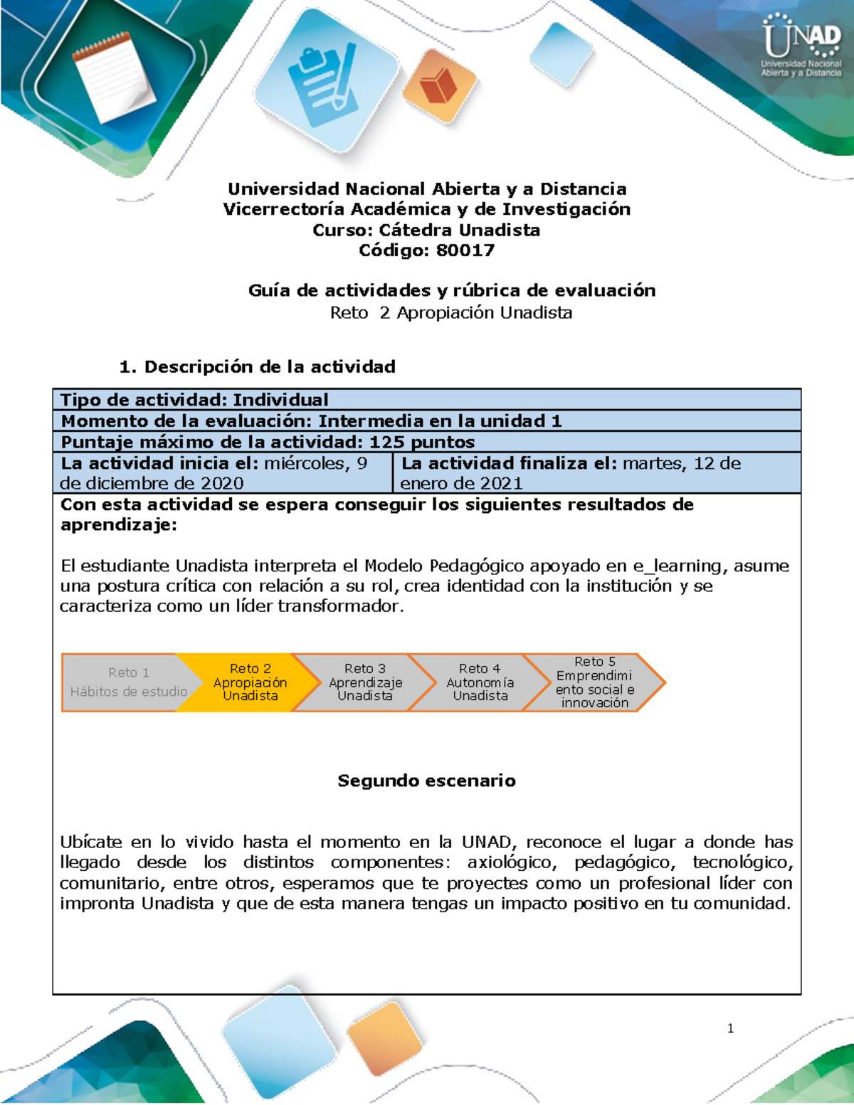 Catedra 2 - Guia - Universidad Nacional Abierta Y A Distancia ...