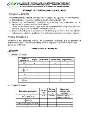 ACA 1 Pensamiento - aca 1 4 semestre - 1 CREATIVIDAD Y PENSAMIENTO ...