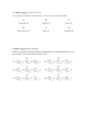 Technische Thermodynamik Formelsammlung - Ideales Gas Isobar (p=const ...