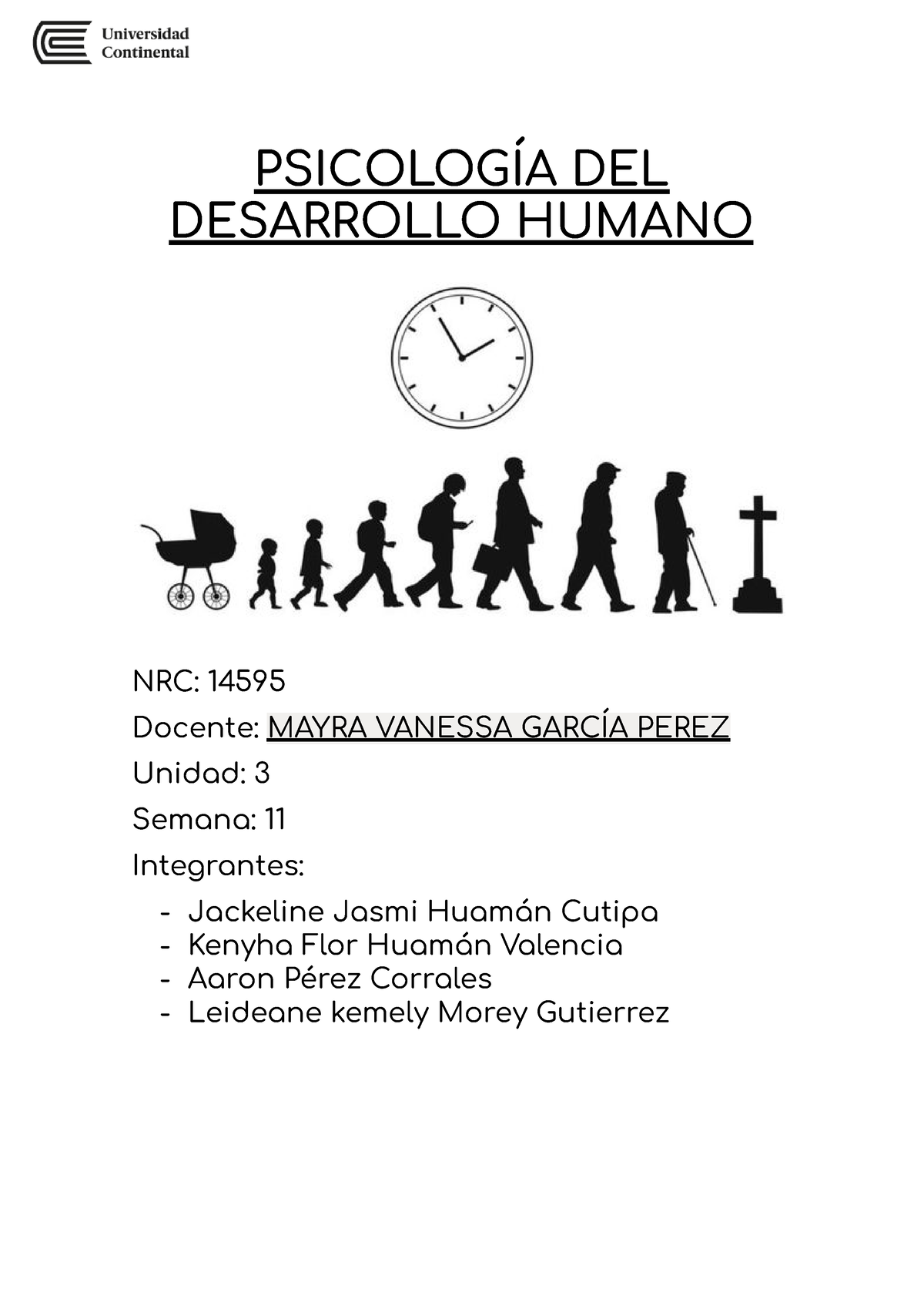 Psicología Del Desarrollo Humanodocx 2 PsicologÍa Del Desarrollo Humano Nrc 14595 Docente