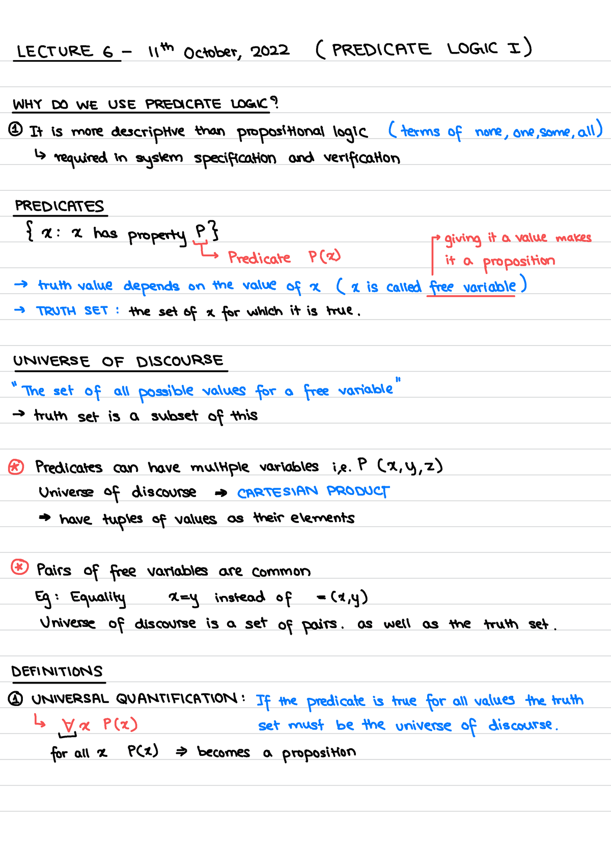 Foundation Of Computer Science (COM1002) - SEM 1 (Week6) - LECTURE C ...