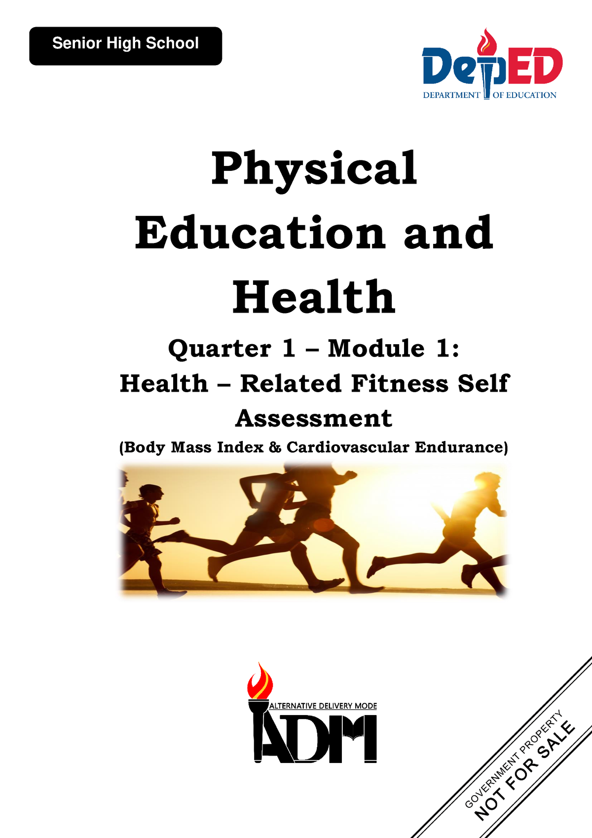 Physical Education And Health 12 Module 1 Core Final Physical Education And Health Quarter 1