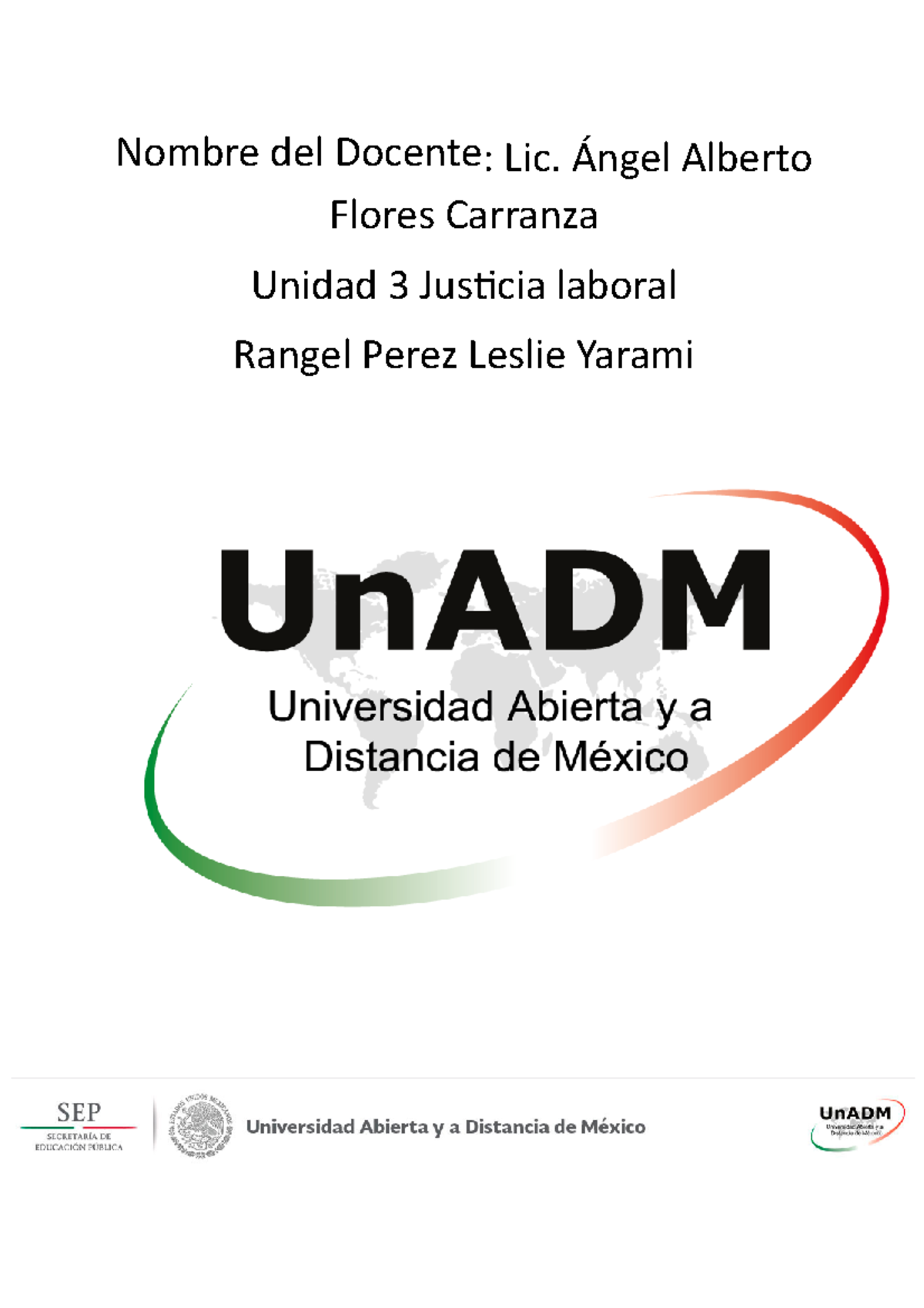 M11 U3 S6 LERP - Unadm Derecho Dereho Unad Derecho Unadm - Nombre Del ...