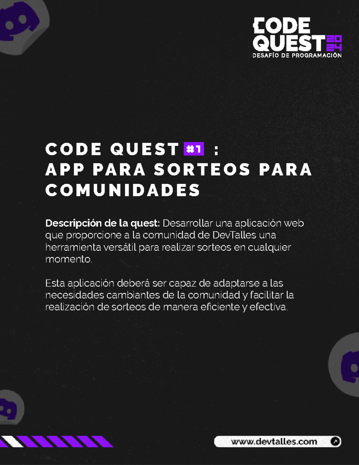 CODE Quest PDF Informativo - C O D E Q U E S T : A P P P A R A S O R T ...