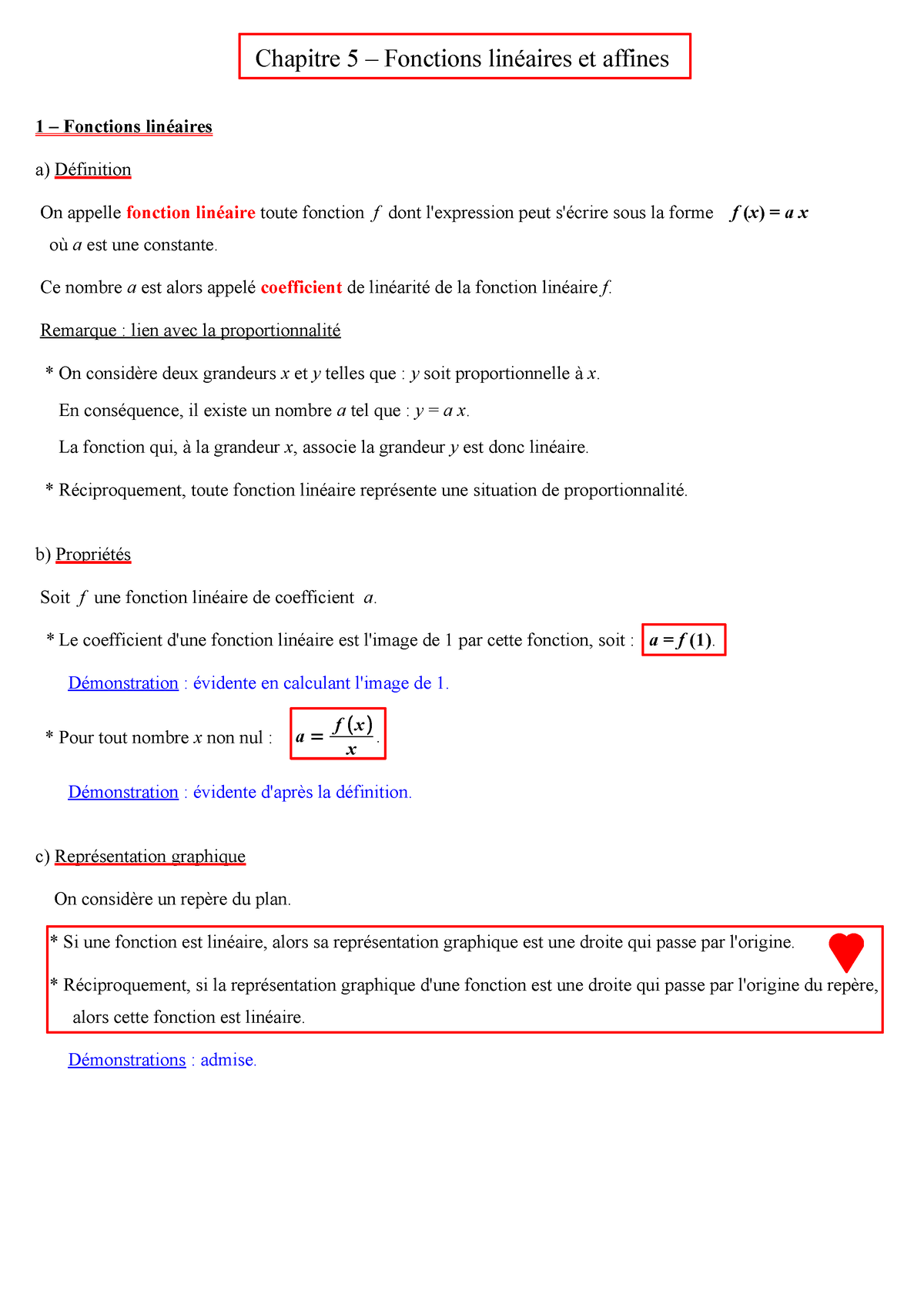 3e-Chap5-Cours-Fonctions Lineaires Et Affines - Chapitre 5 – Fonctions ...