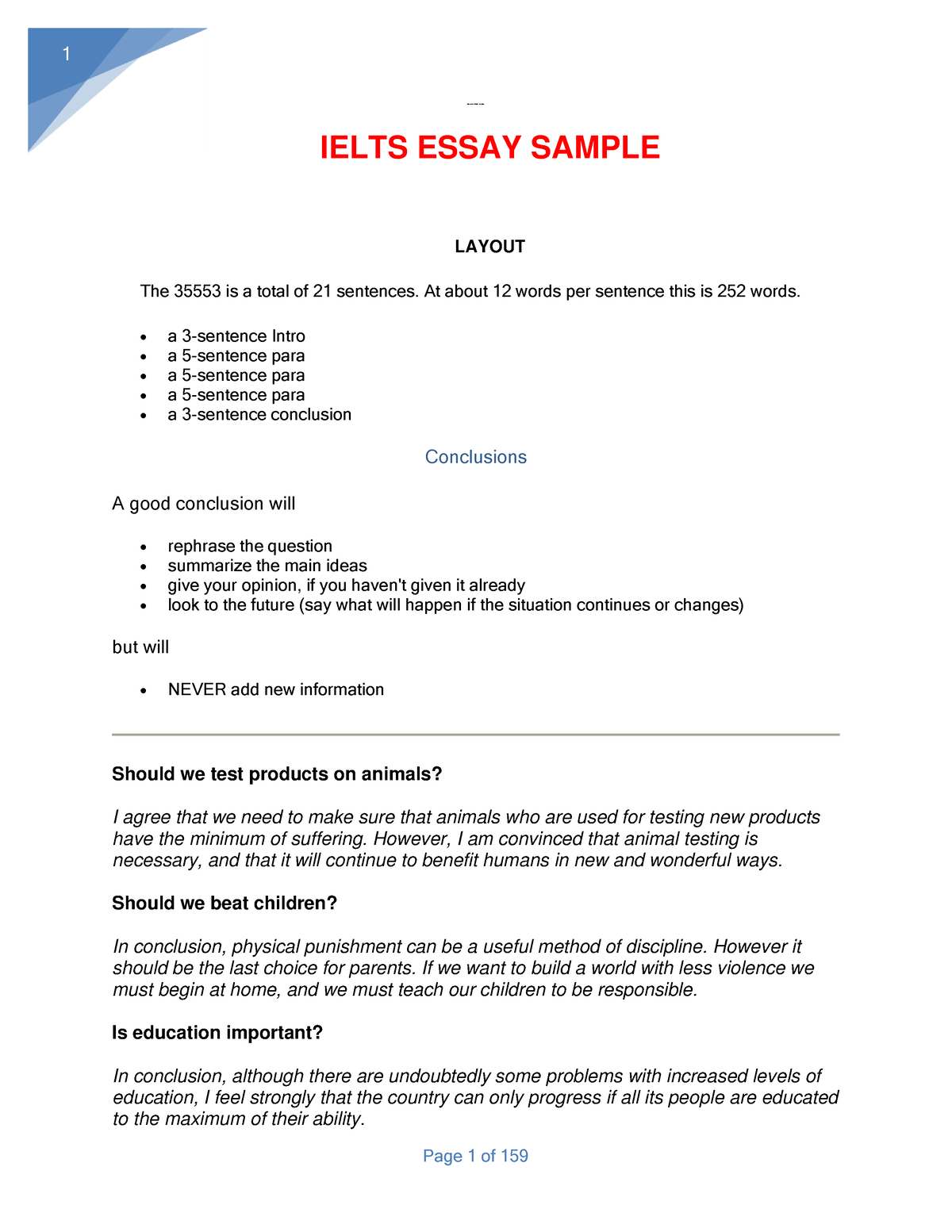 law and order essay ielts