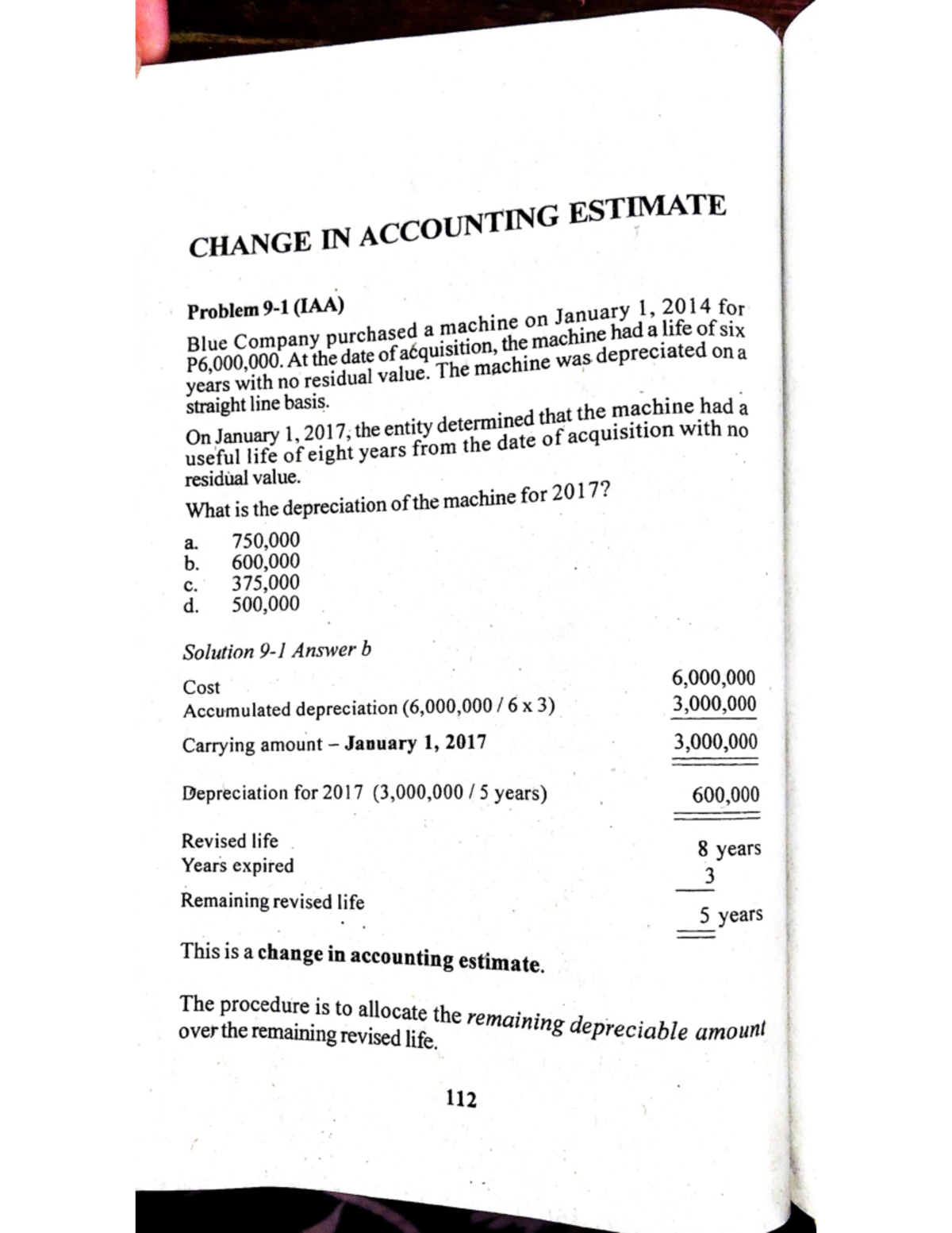 IA3 Chapter 8 Accounting Changes - Change-in-estimate - Accountancy ...