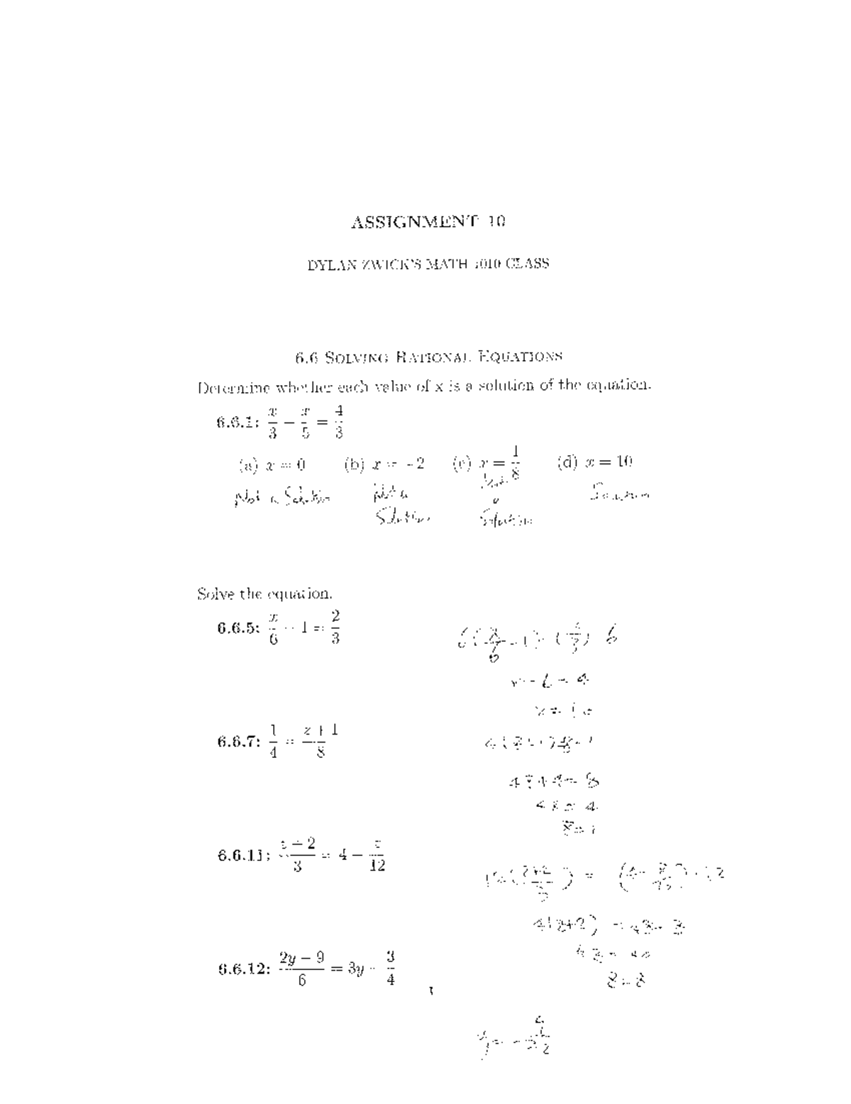 math 10 assignment 1