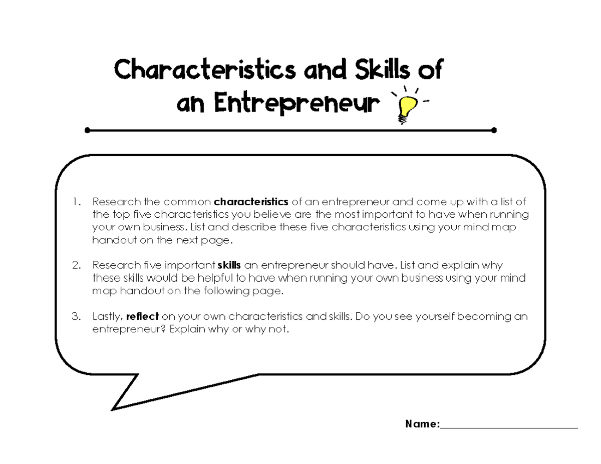 characteristicsand-skillsofan-entrepreneur-activity-worksheet-1