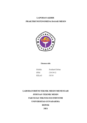 Laporan Akhir Final Fenomena Dasar - LAPORAN AKHIR PRAKTIKUM FENOMENA ...