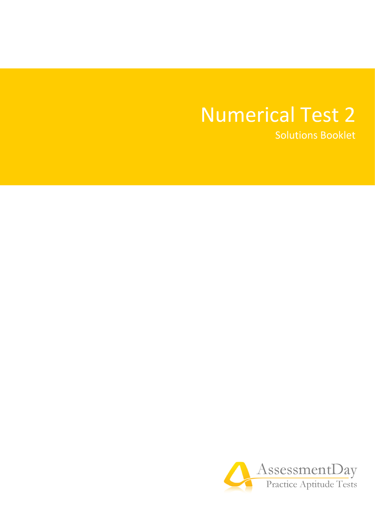 Numerical Reasoning Test 2-Solutions - Numerical Test 2 Solutions ...