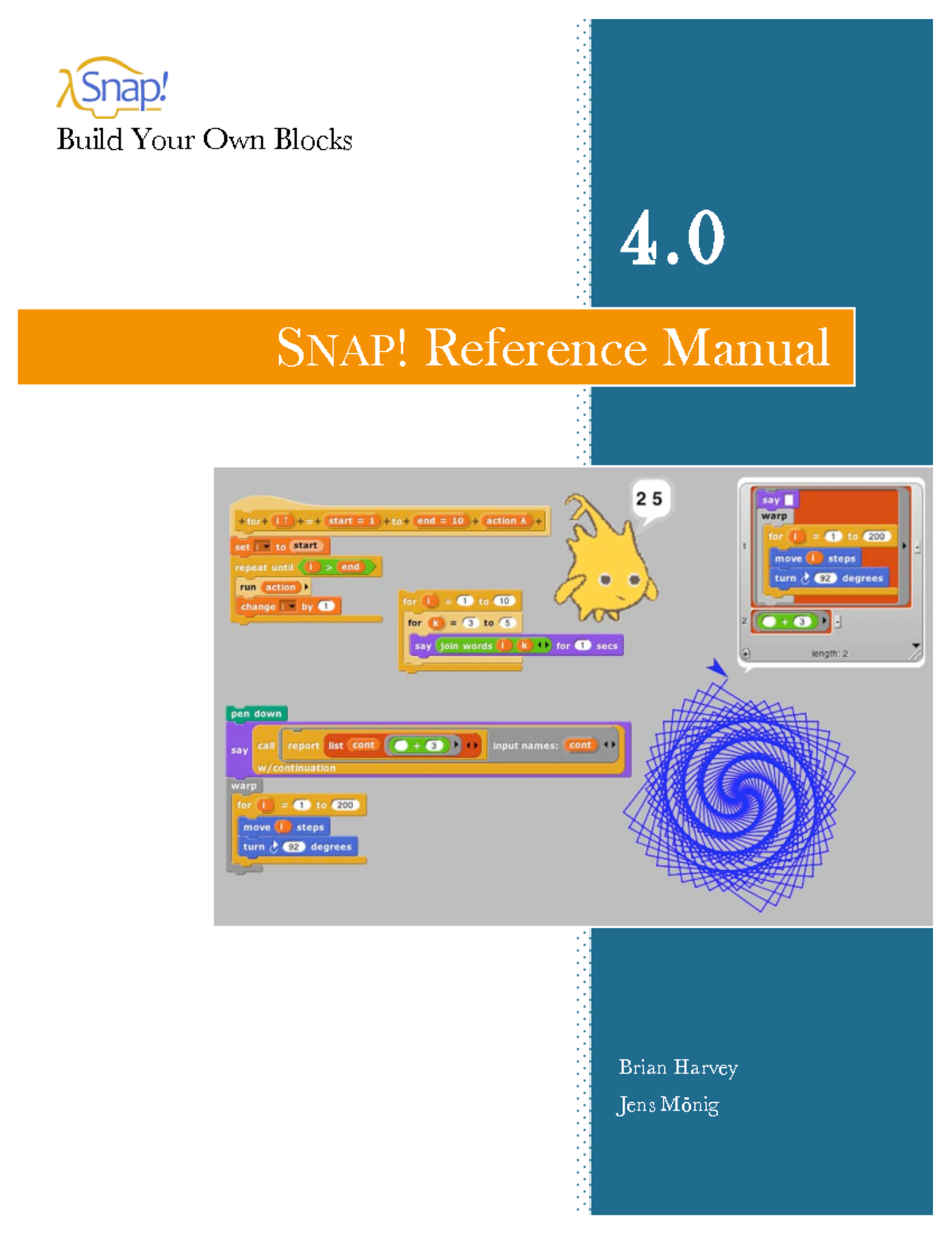 Snap Manual - Math - Build Your Own Blocks 4 SNAP! Reference Manual ...