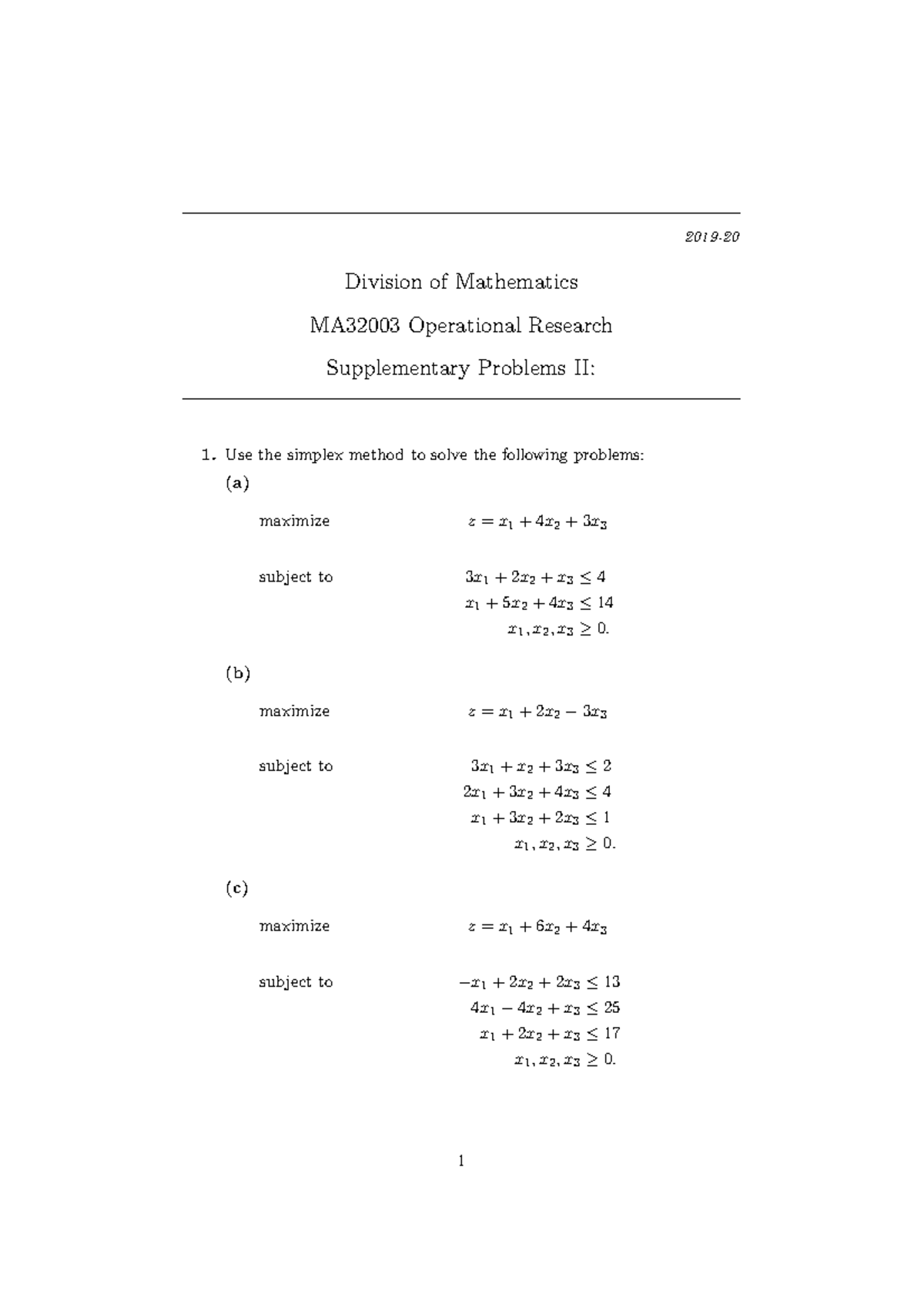extra-sheet-2-2019-division-of-mathematics-ma32003-operational