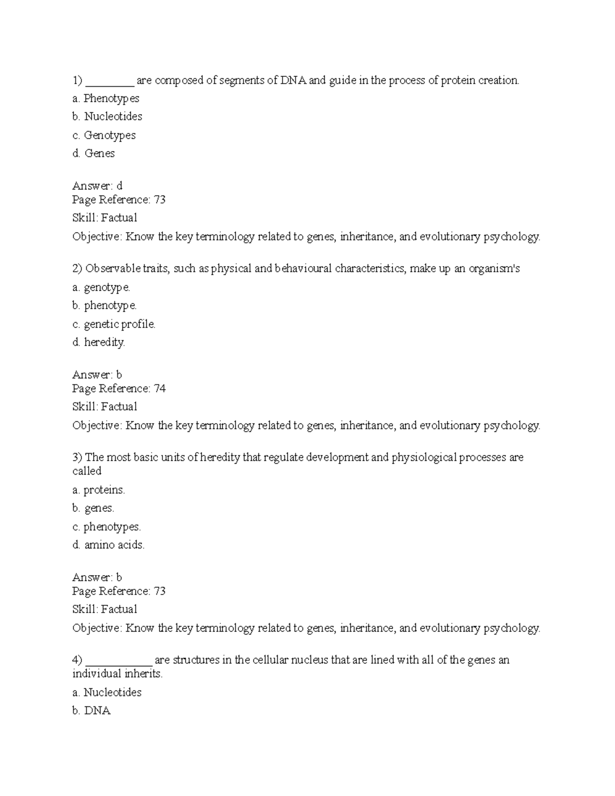 Chapter 3 Multiple Choice Questions - 1) ________ Are Composed Of ...