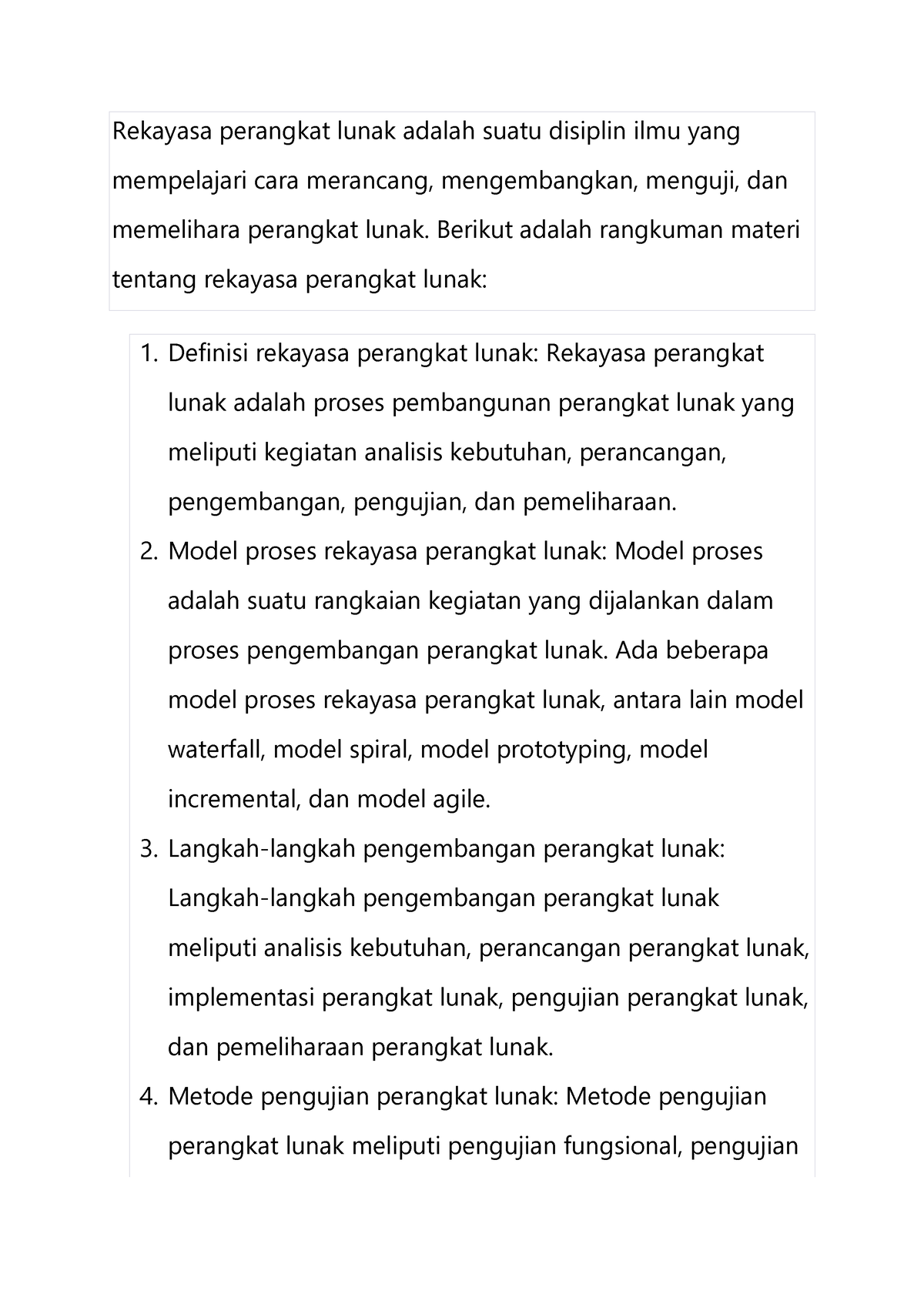 Catatan Rekayasa Perangkat Lunak - Rekayasa Perangkat Lunak Adalah ...