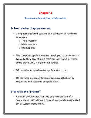 Operating Systems Chapter 1 And 2 - » OSCO º SUMMARY: Create A Callout ...