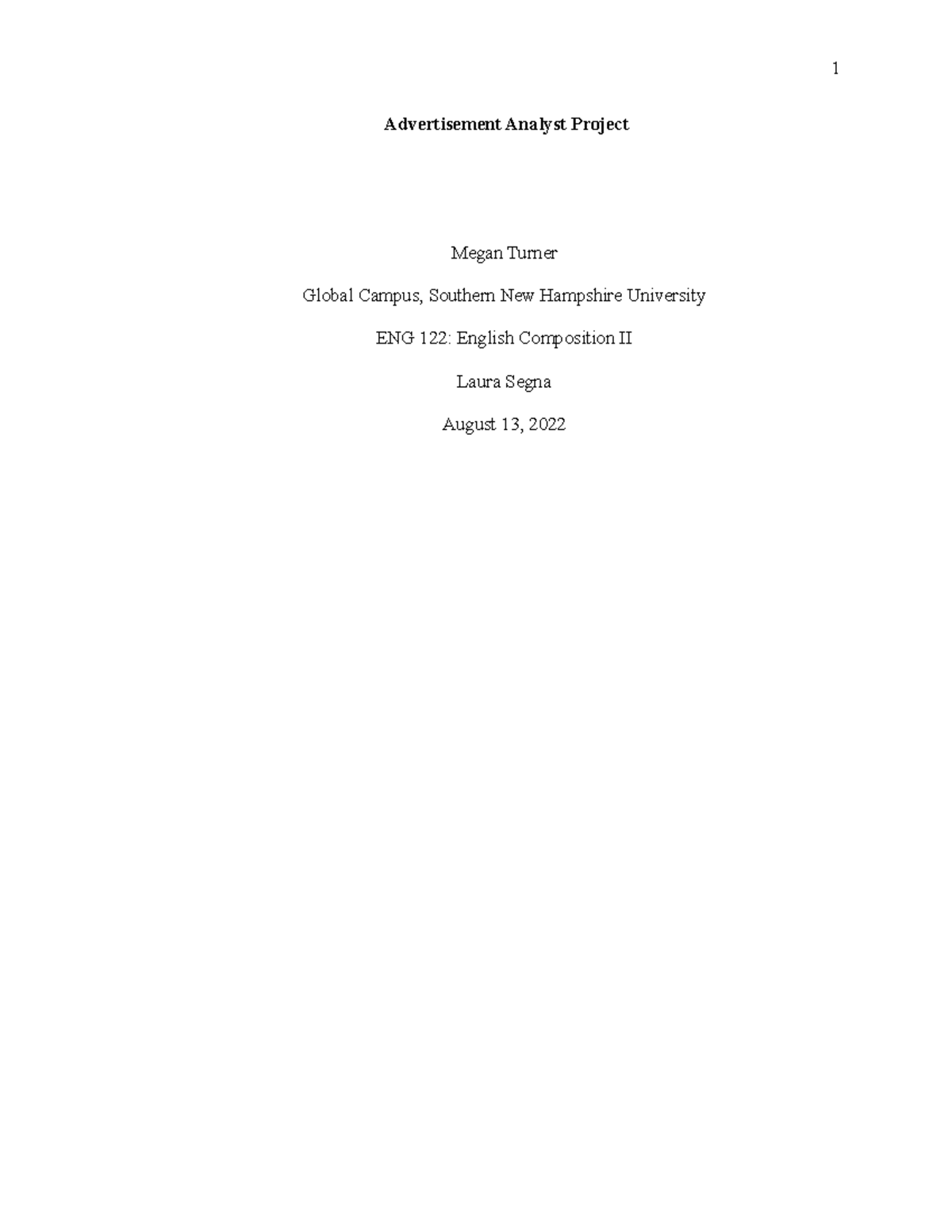 Advertisement Analyst Project module 7 - Advertisement Analyst Project ...