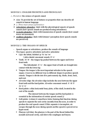 Phonetics 1 - GIÁO TRÌNH NGỮ ÂM - ÂM VỊ HỌC TIẾNG ANH ENGLISH PHONETICS ...