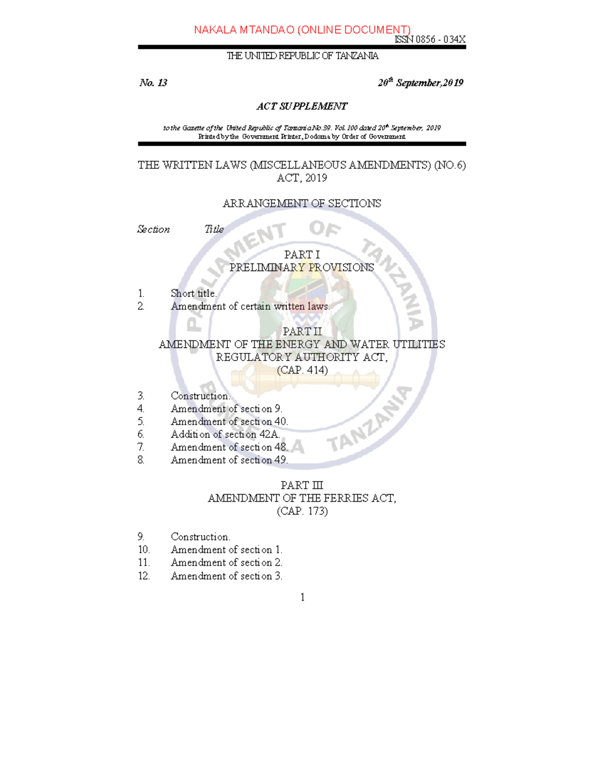 1569853365-the-written-laws-miscellaneous-amendments-no-6-act